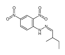 2-甲基丁醛2,4-二硝基苯基腙 结构式