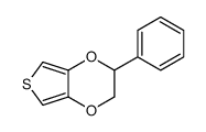 2,3-二氢-2-苯基噻吩并[3,4-b]-1,4-二氧六环 结构式