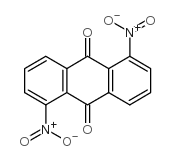 1,5-二硝基蒽醌 结构式