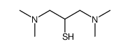 1,3-双(二甲氨基)-2-丙硫醇 结构式