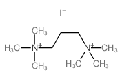 六甲基-1,3-丙二铵二碘化物 结构式