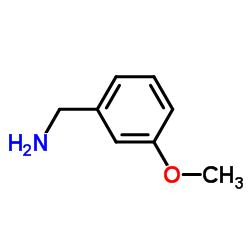 3-甲氧基苄胺 结构式