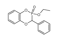 2-ethoxy-2,3-dihydro-3-phenyl-1,4,2-benzodioxaphosphorin 2-oxide 结构式