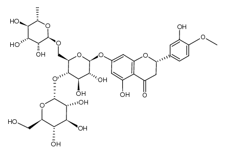 α-葡萄糖基橙皮苷 结构式