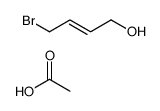 (2E)-4-溴-2-丁烯-1-醇乙酸酯 结构式
