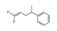 1,1-二氟-4-苯基戊-1-烯 结构式