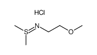 N-(2-甲氧基乙基)-1,1-二甲基磺酰亚胺盐酸盐 结构式