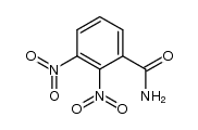 2,3-二硝基苯甲酰胺 结构式