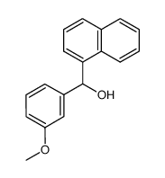 α-(3-甲氧基苯基)-1-萘甲醇 结构式