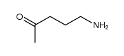 5-氨基-2-戊酮 结构式
