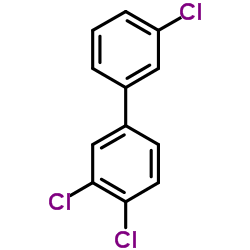 3,3',4-三氯联苯 结构式