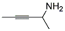 丁-3-炔-2-胺 结构式