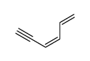 1,3-Hexadien-5-yne. 结构式