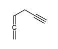 1,2-Hexadien-5-yne 结构式
