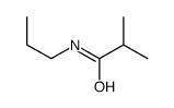 N-丙基-2-甲基丙酰胺 结构式