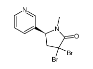 3,3-二溴可替宁 结构式