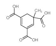 5-甲基环己-1,3-二烯-1,3,5-三羧酸 结构式