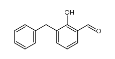 3-苄基-2-羟基苯甲醛 结构式