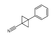 Bicyclo[1.1.0]butane-1-carbonitrile, 3-phenyl- 结构式