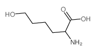 2-氨基-6-羟基己酸 结构式