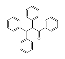 1,2,3,3-四苯基丙-1-酮 结构式
