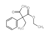 2-乙基-3-氧代-2-苯基丁酸乙酯 结构式