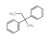 1,1-(1-methylpropylidene)bisbenzene 结构式