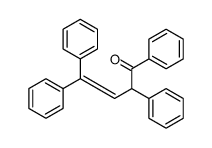 1,2,4,4-四苯基-3-丁烯-1-酮 结构式