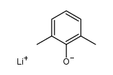 2,6-二甲基苯酚锂盐 结构式