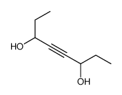 4-Octyne-3,6-diol 结构式