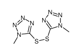 5,5-二硫代双(1-甲基四唑) 结构式