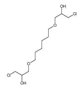 1,1'-(hexamethylenedioxy)bis(3-chloropropan-2-ol) 结构式