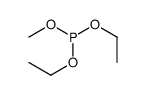 Phosphorous acid, diethyl methyl ester 结构式