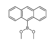 9-蒽基硼酸二甲酯 结构式
