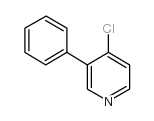 4-氯-3-苯基吡啶 结构式