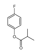 2-甲基丙酸-4-氟苯酯 结构式