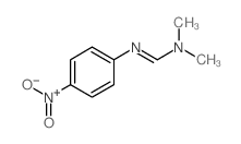 N,N-Dimethyl-N'-(4-nitrophenyl)formamidine 结构式