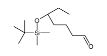 Heptanal, 5-[[(1,1-dimethylethyl)dimethylsilyl]oxy]-, (5S)- 结构式