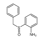 2-苄基亚磺酰基苯胺 结构式