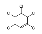 1,3,4,5,6-五氯环己烯 结构式