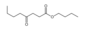 4-氧代辛酸丁酯 结构式