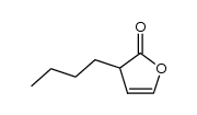 3-丁基呋喃-2(3H)-酮 结构式