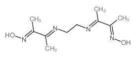 N,N-双[(E)-3-亚硝基丁-2-烯-2-基]乙烷-1,2-二胺 结构式
