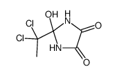 2-(1,1-二氯乙基)-2-羟基咪唑烷-4,5-二酮 结构式