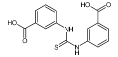 3,3'-(硫代羰基二亚氨基)二苯甲酸 结构式