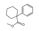 1-苯基-1-环己烷羧酸甲酯 结构式