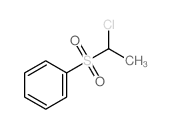 1-氯乙基磺酰苯 结构式