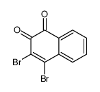 3,4-二溴-1,2-萘二酮 结构式