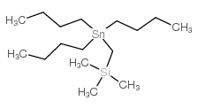 三正丁基(三甲基甲硅烷基甲基)锡 结构式