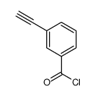 3-乙炔基苯甲酰氯 结构式